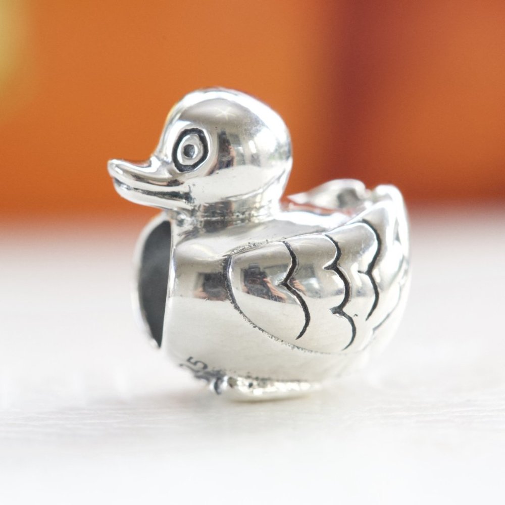 PANDORA Silver Duck Charm 790955